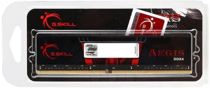 Модуль пам`ятi DDR4 16GB/2666 G.Skill Aegis (F4-2666C19S-16GIS) - мініатюра 5