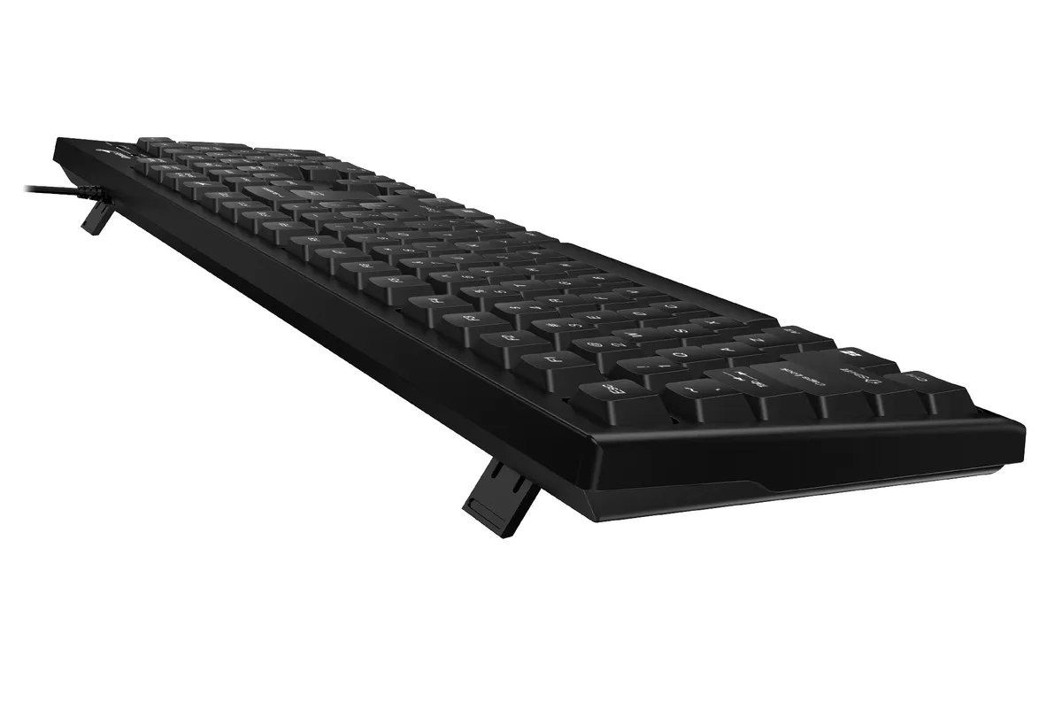 Клавiатура Genius Smart KB-100 Ukr Black (31300005410) - мініатюра 4