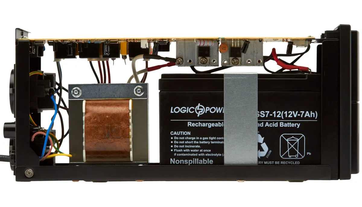 Джерело безперебійного живлення LogicPower LPM-U625VA - мініатюра 3