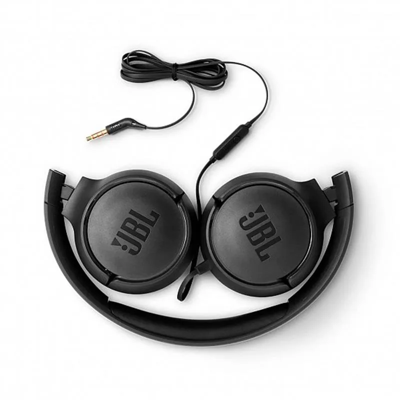 Гарнiтура JBL Tune 500 Black (JBLT500BLK) - мініатюра 2
