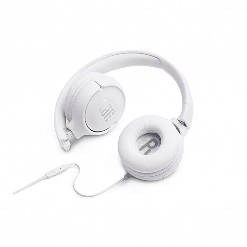 Гарнiтура JBL Tune 500 White (JBLT500WHT) - мініатюра 4