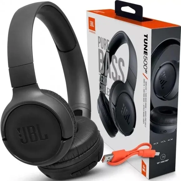 Bluetooth-гарнітура JBL Tune 500BT Black (JBLT500BTBLK) - мініатюра 13