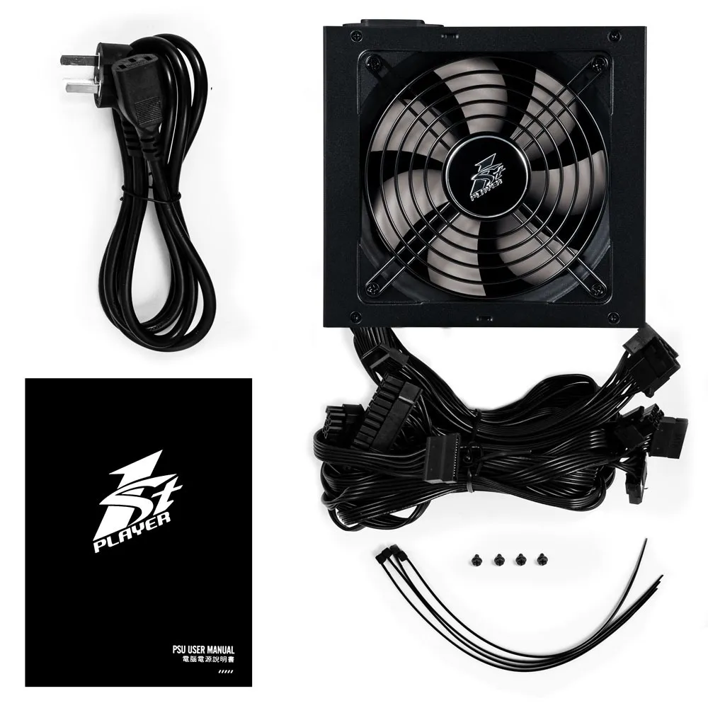 Блок живлення 1stPlayer PS-700AX (DKPM-BRZ-700-BK-EU) 700W - мініатюра 7