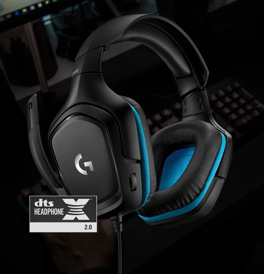 Гарнітура Logitech G432 Black (981-000770) - мініатюра 12