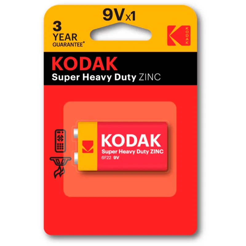 Батарейка Kodak Longlife 6F22 BL 1шт - зображення 1