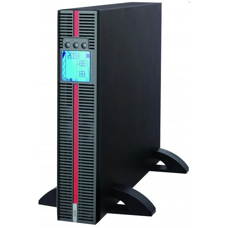 Джерело безперебійного живлення Powercom MRT-2000 IEC, Online, 4 х IEC, USB, LCD, металл (00230049) - мініатюра 2