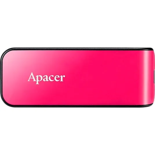 Флеш-накопичувач USB 64GB Apacer AH334 Pink (AP64GAH334P-1) - мініатюра 2