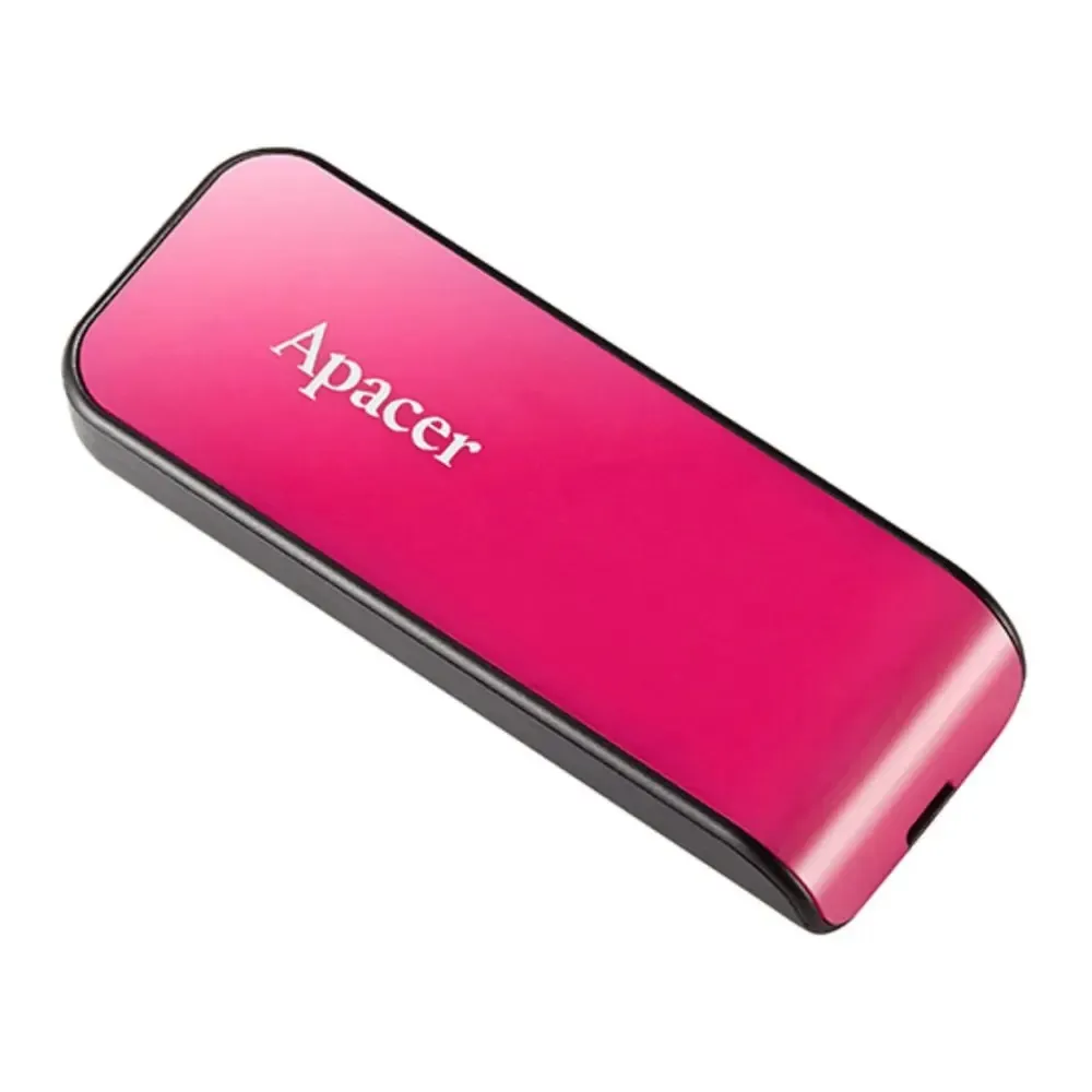 Флеш-накопичувач USB 64GB Apacer AH334 Pink (AP64GAH334P-1) - мініатюра 3