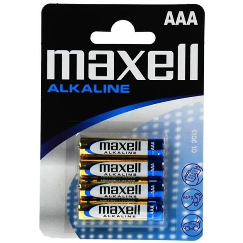 Батарейка Maxell AAA/LR03 BL 4шт - зображення 1