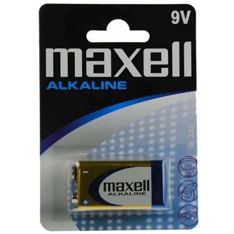 Батарейка Maxell 6LR61 BL 1шт - зображення 1