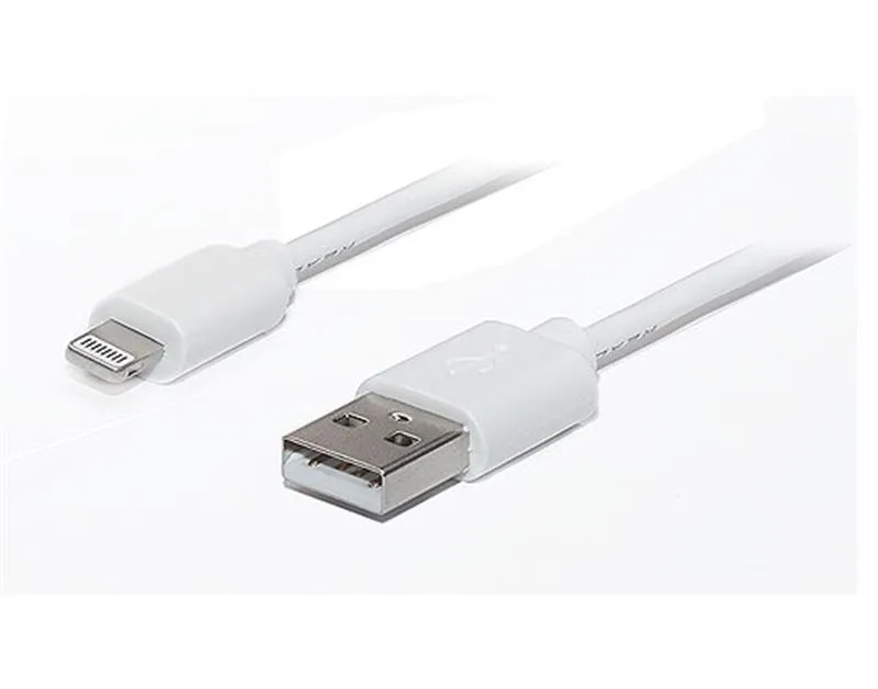 Кабель REAL-EL USB - Lightning (M/M), 1 м, білий (EL123500033) - зображення 1