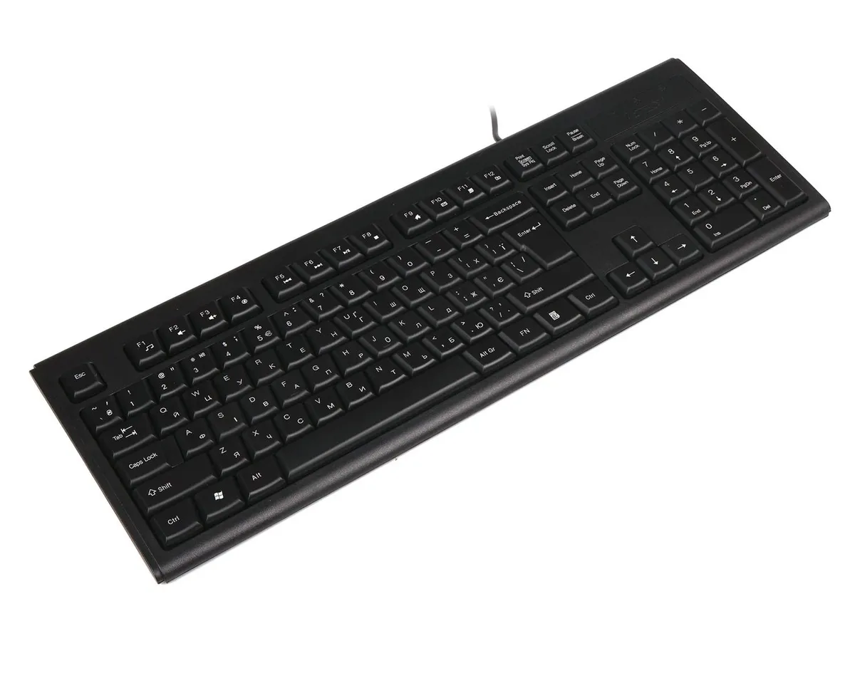 Клавiатура A4tech KRS-83 Black - мініатюра 5