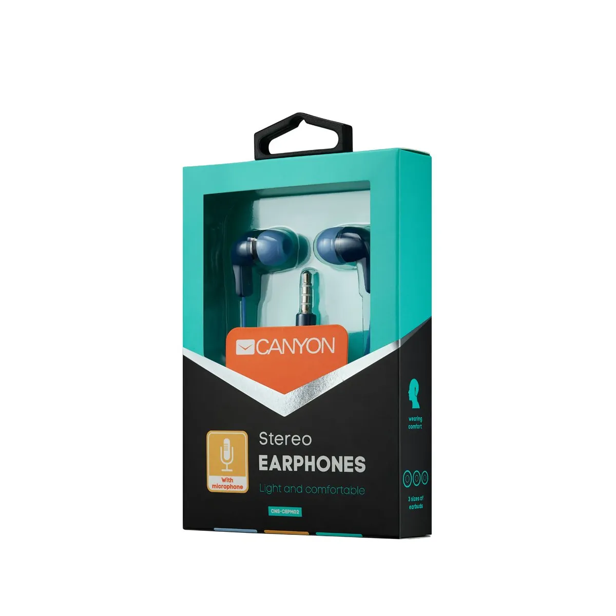 Гарнітура Canyon CNS-CEPM02BL Blue - мініатюра 3