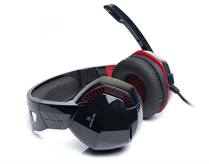 Гарнітура REAL-EL GDX-7800 Black/Red - мініатюра 4