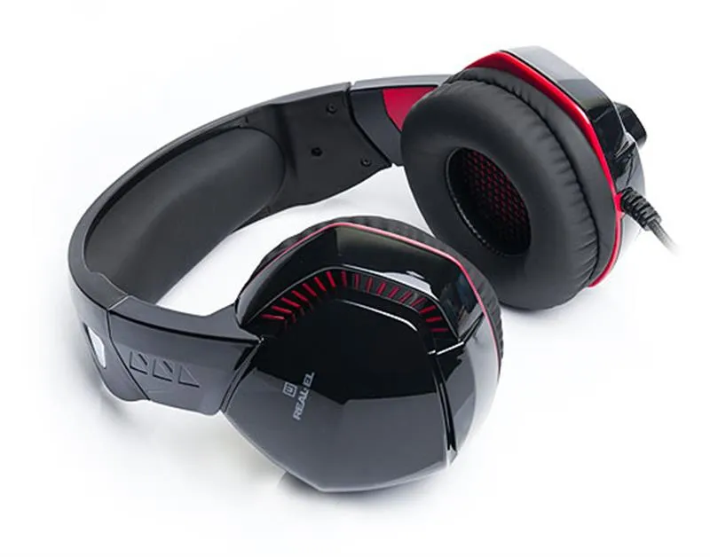 Гарнітура REAL-EL GDX-7800 Black/Red - мініатюра 5