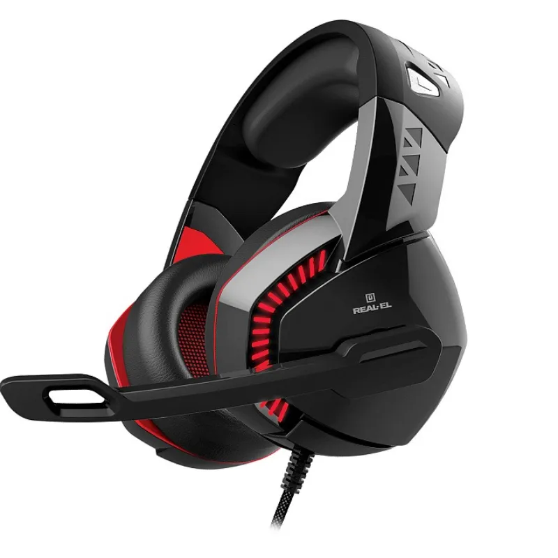 Гарнітура REAL-EL GDX-7800 Black/Red - мініатюра 9