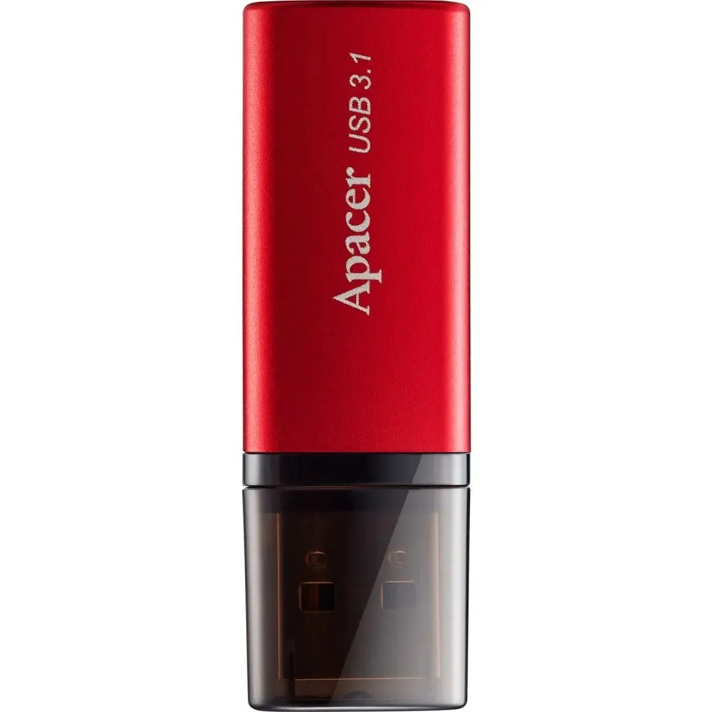 Флеш-накопичувач USB3.1 128GB Apacer AH25B Red (AP128GAH25BR-1) - зображення 1