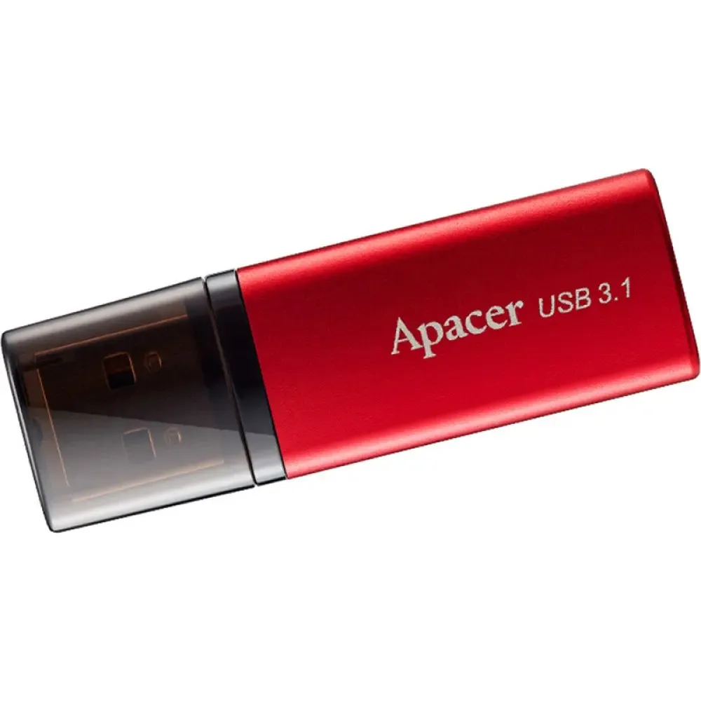 Флеш-накопичувач USB3.1 128GB Apacer AH25B Red (AP128GAH25BR-1) - мініатюра 3