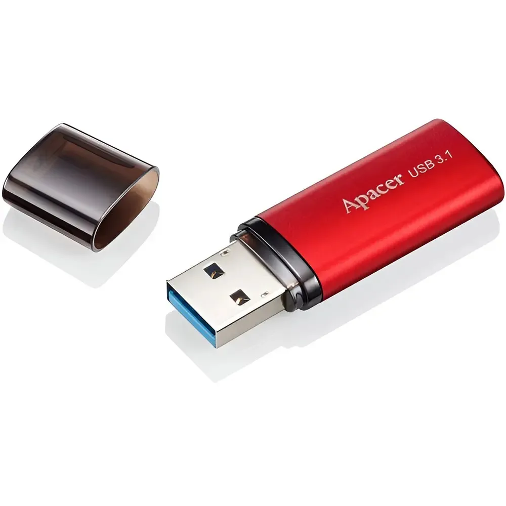 Флеш-накопичувач USB3.1 128GB Apacer AH25B Red (AP128GAH25BR-1) - мініатюра 6