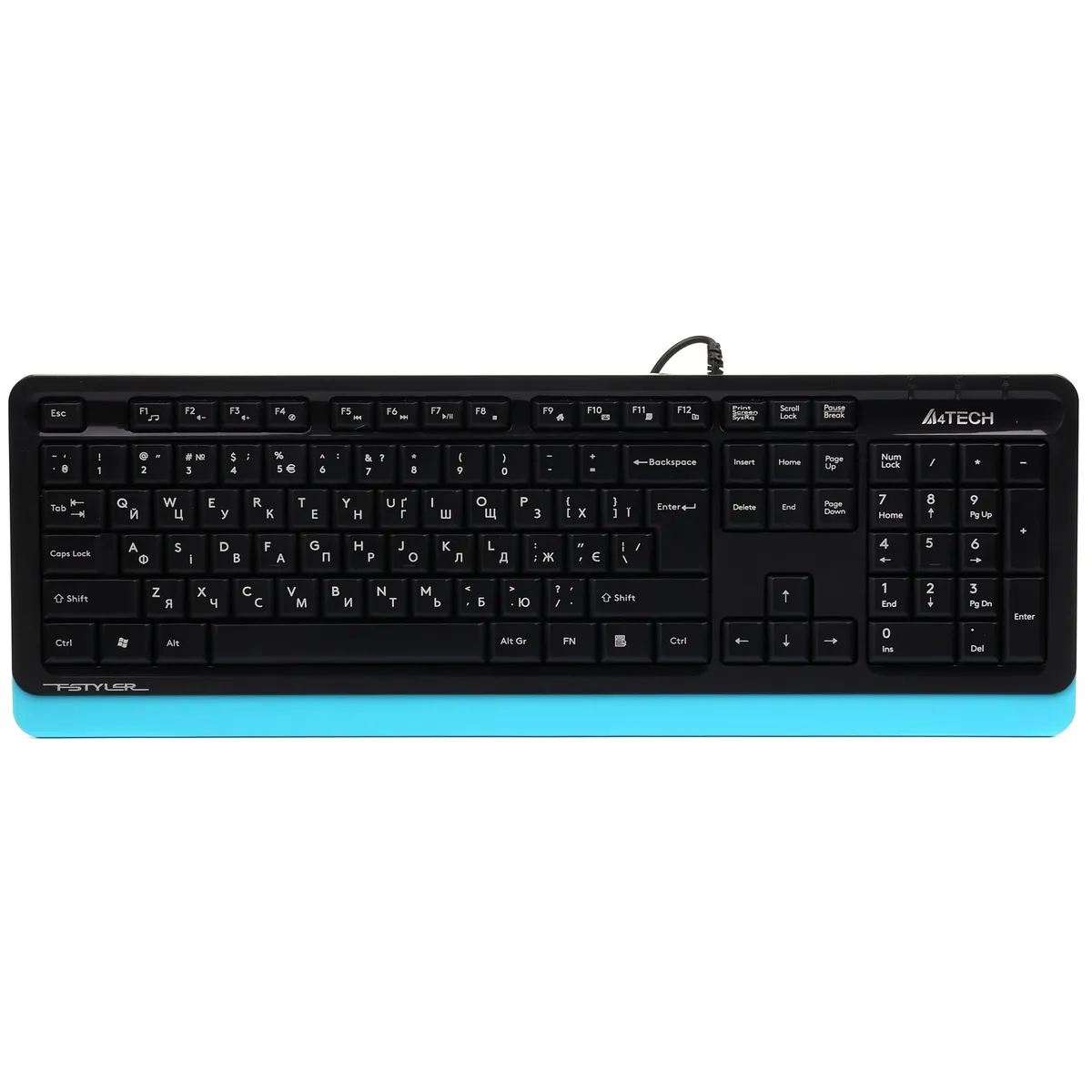 Клавіатура A4Tech FK10 Ukr Blue - мініатюра 12