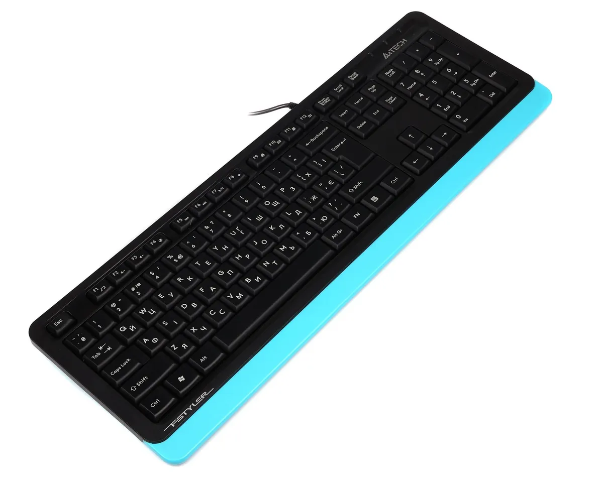 Клавіатура A4Tech FK10 Ukr Blue - мініатюра 8