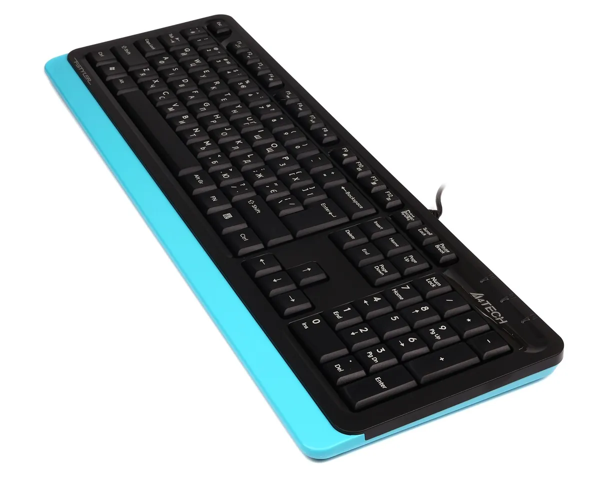 Клавіатура A4Tech FK10 Ukr Blue - мініатюра 9