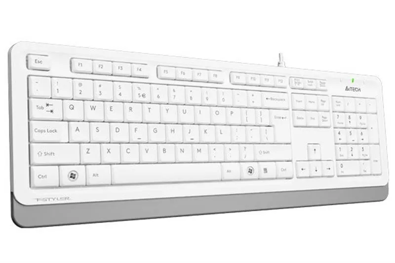 Клавіатура A4Tech FK10 Ukr White - мініатюра 2