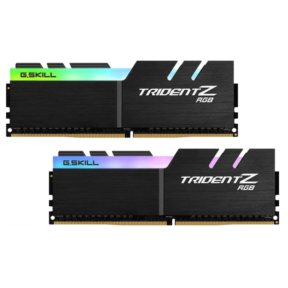 Модуль пам`ятi DDR4 2x8GB/3200 G.Skill Trident Z RGB (F4-3200C16D-16GTZR) - мініатюра 5