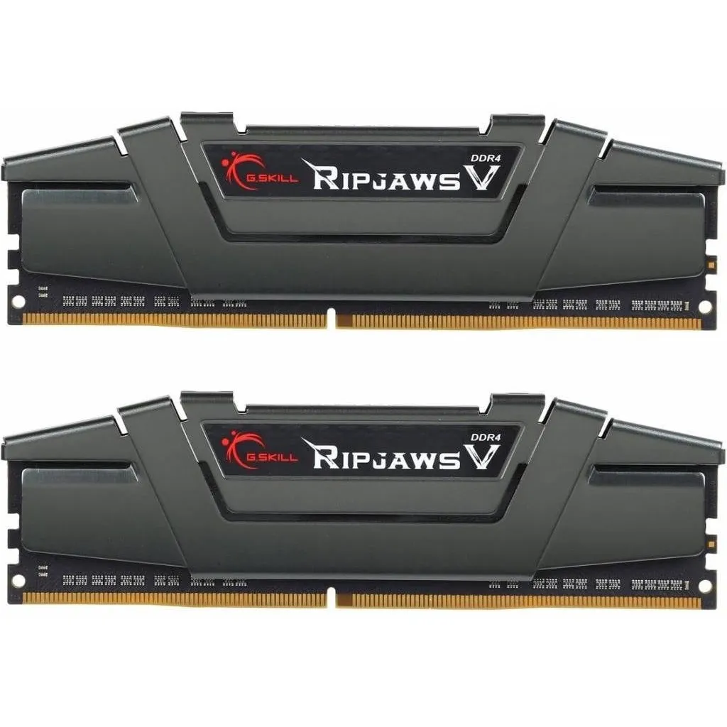 Модуль пам`ятi DDR4 2x8GB/3200 G.Skill Ripjaws V Grey (F4-3200C16D-16GVGB) - зображення 1