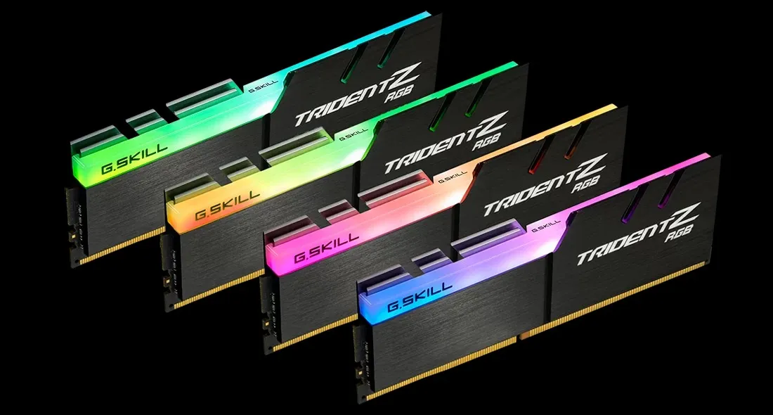 Модуль пам`ятi DDR4 2x16GB/3200 G.Skill Trident Z RGB (F4-3200C16D-32GTZR) - мініатюра 3