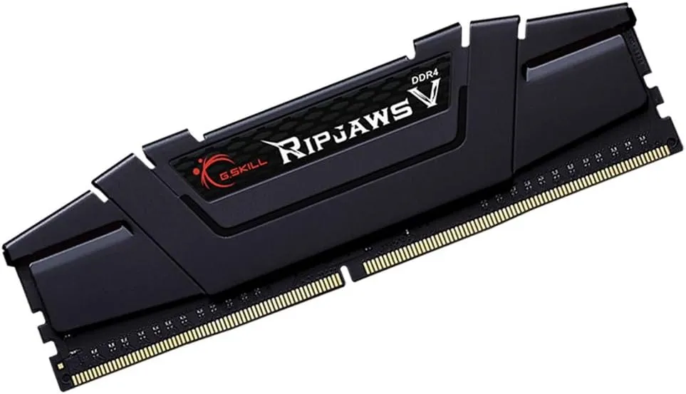 Модуль пам`ятi DDR4 2x16GB/3200 G.Skill Ripjaws V Black (F4-3200C16D-32GVK) - мініатюра 3