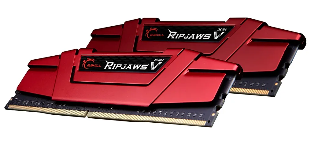 Модуль пам`ятi DDR4 2x16GB/3600 G.Skill Ripjaws V Red (F4-3600C19D-32GVRB) - мініатюра 2