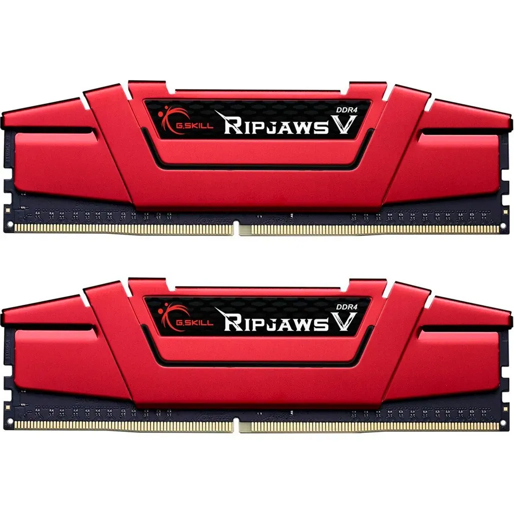Модуль пам`ятi DDR4 2x8GB/3600 G.Skill Ripjaws V Red (F4-3600C19D-16GVRB) - зображення 1