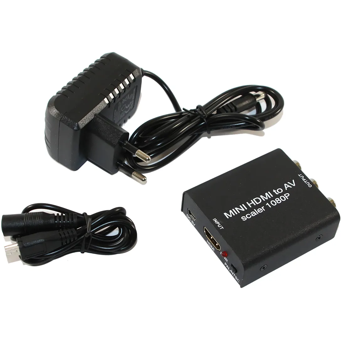 Контролер Atcom HDMI-3RCA (15275) з блоком живлення - зображення 1