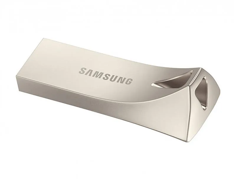Флеш-накопичувач USB3.1 64GB Samsung Bar Plus Champagne Silver (MUF-64BE3/APC) - мініатюра 4
