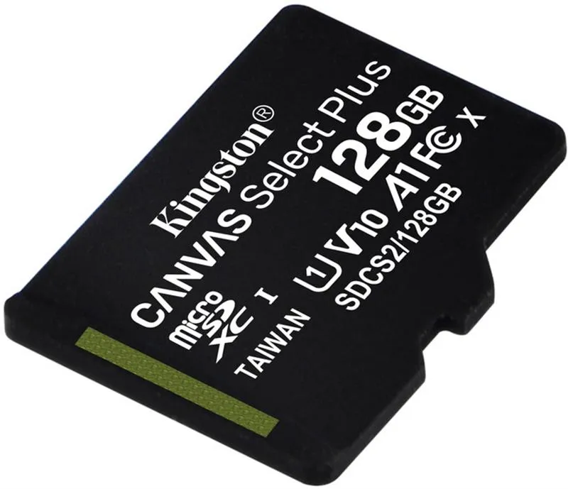 Карта пам`яті MicroSDXC 128GB UHS-I Class 10 Kingston Canvas Select Plus R100MB/s (SDCS2/128GBSP) - мініатюра 2