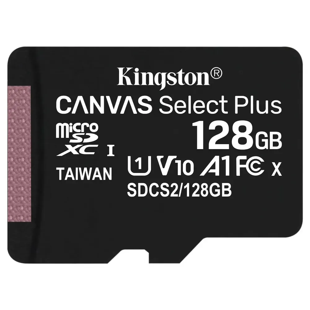 Карта пам`яті MicroSDXC 128GB UHS-I Class 10 Kingston Canvas Select Plus R100MB/s (SDCS2/128GBSP) - мініатюра 4