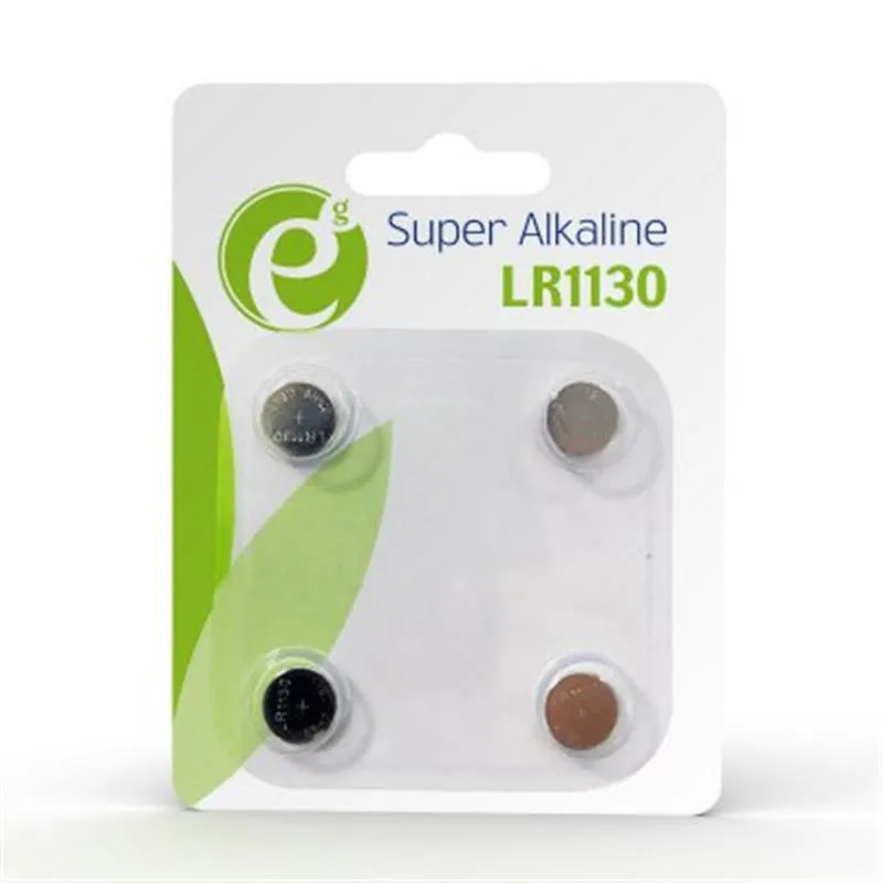 Батарейка EnerGenie Super Alkaline LR1130 BL 4 шт - зображення 1