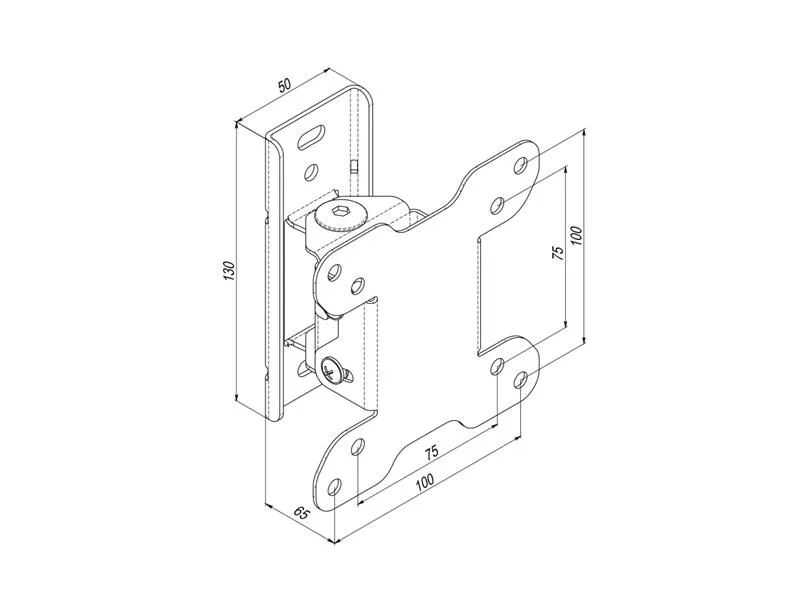Кронштейн KSL 11ET (VESA100х100) - мініатюра 3