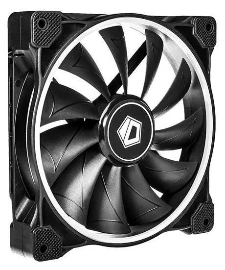 Вентилятор ID-Cooling ZF-14025-ARGB (Single Pack), 140x140x25мм, 4-pin PWM, чорний - мініатюра 3