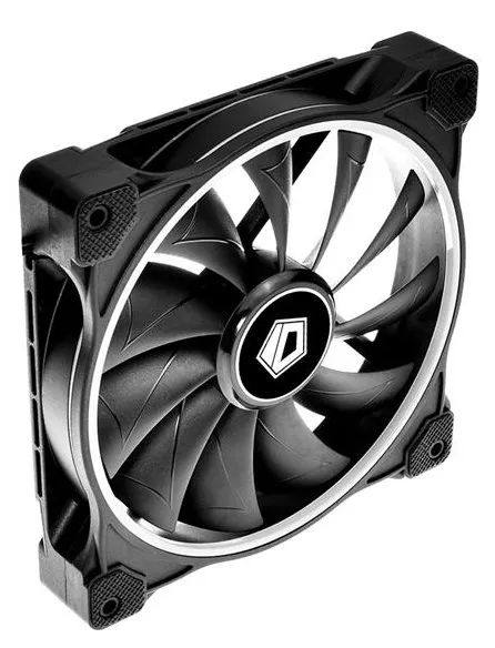 Вентилятор ID-Cooling ZF-14025-ARGB (Single Pack), 140x140x25мм, 4-pin PWM, чорний - мініатюра 4