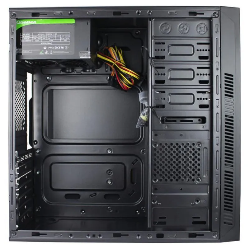 Корпус GameMax MT520-FAN Black без БЖ - мініатюра 2
