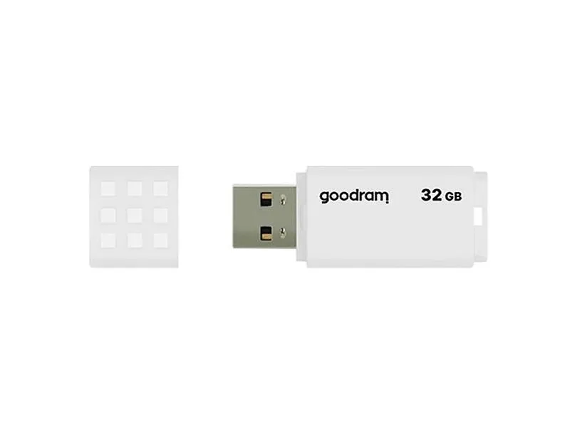 Флеш-накопичувач USB2.0 32GB Goodram UME2 White (UME2-0320W0R11) - мініатюра 2