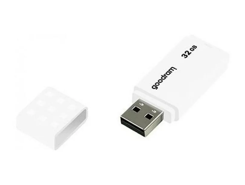 Флеш-накопичувач USB2.0 32GB Goodram UME2 White (UME2-0320W0R11) - мініатюра 3
