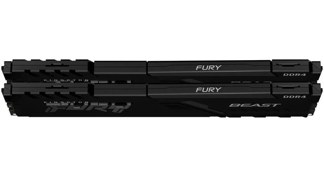 Модуль пам`ятi DDR4 2x16GB/3200 Kingston Fury Beast Black (KF432C16BBK2/32) - мініатюра 2
