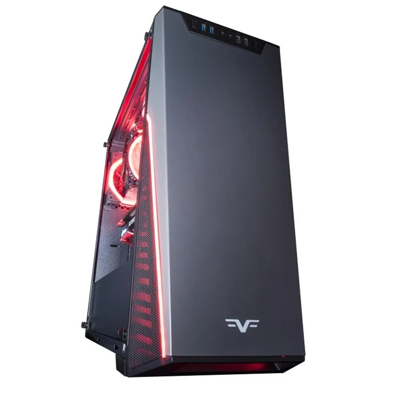 Корпус Frime MarkIII 2*3.0 без БЖ (MarkIII-U3-GLS-3RGBF-WP) - зображення 1