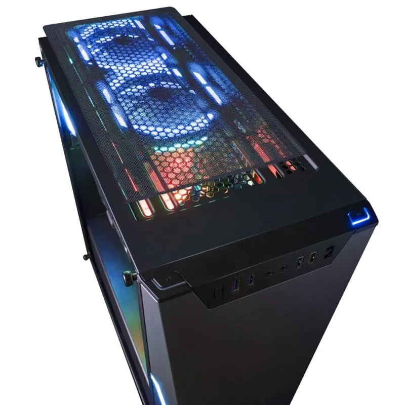 Корпус Frime MarkIII 2*3.0 без БЖ (MarkIII-U3-GLS-3RGBF-WP) - мініатюра 6