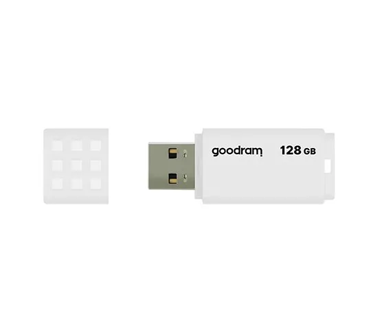 Флеш-накопичувач USB2.0 128GB Goodram UME2 White (UME2-1280W0R11) - мініатюра 2