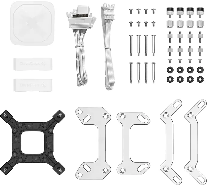 Система водяного охолодження Deepcool LS520 White (R-LS520-WHAMNT-G-1) - мініатюра 5