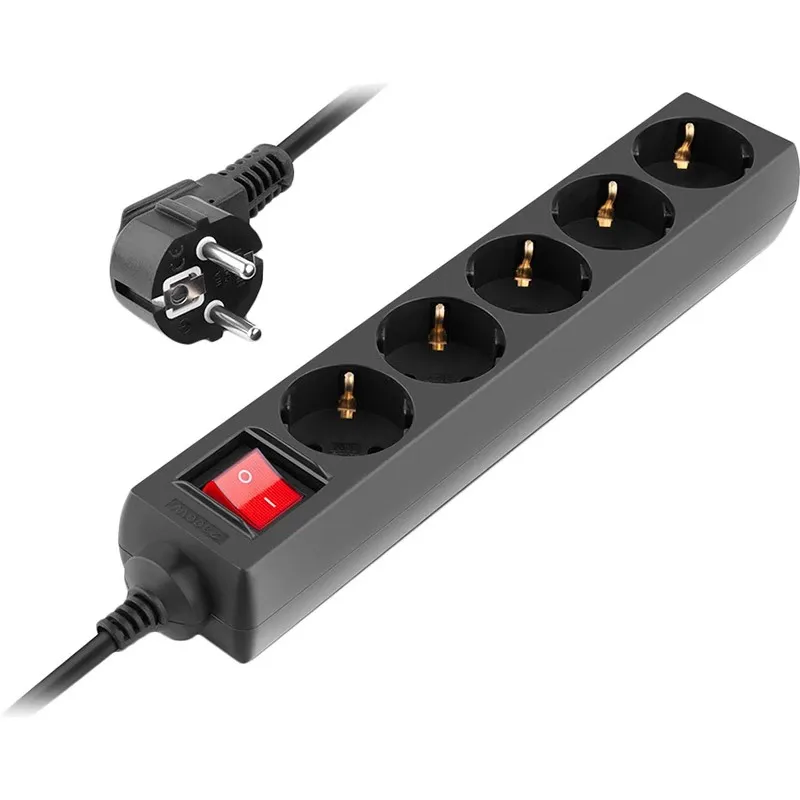 Фільтр живлення REAL-EL RS-Protect M 1.8м Black (EL122300026) - мініатюра 8